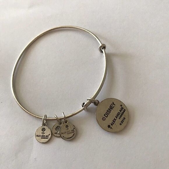 Alex and Ani Frozen Elsa and Anna bangle bracelet - Picture 3 of 3